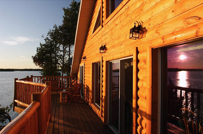 Enjoy the view from Cedar Point Lodge