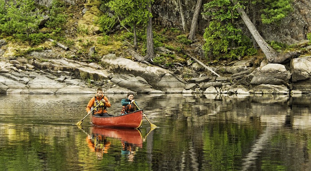 kopka river canoe trip