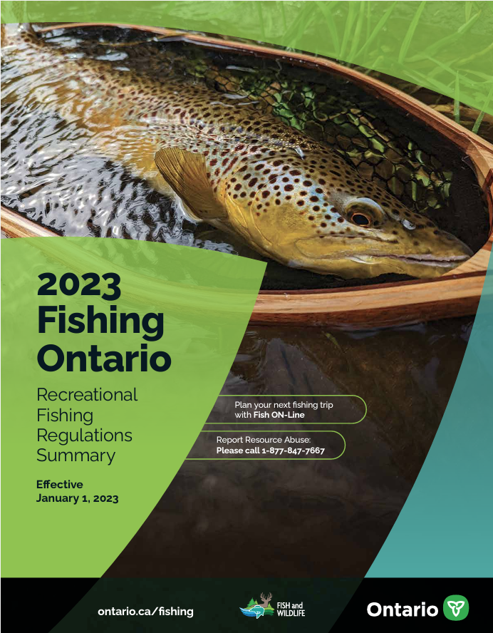 2023 Fishing Regulations Cover 