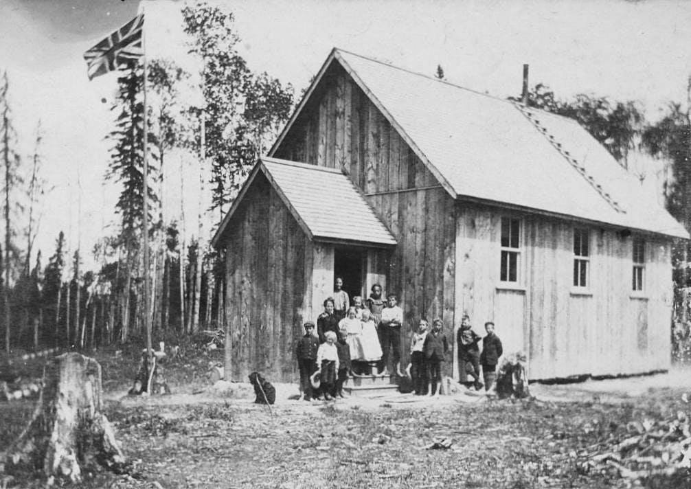 Milberta first school 1899