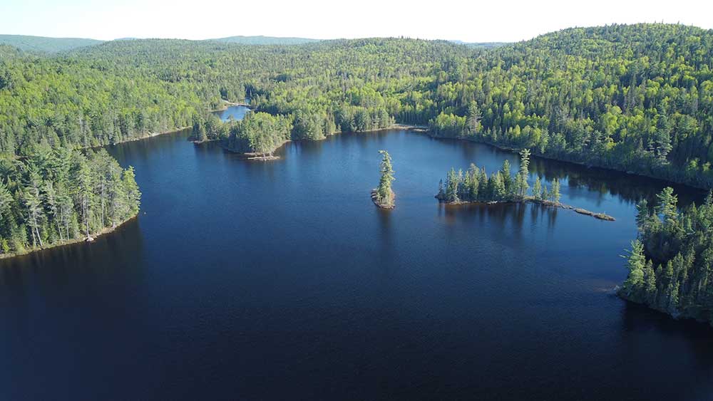 algoma aerial lake