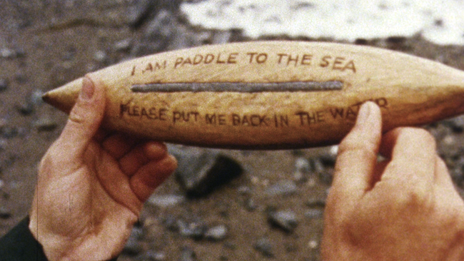 Bottom of Paddle's Canoe 