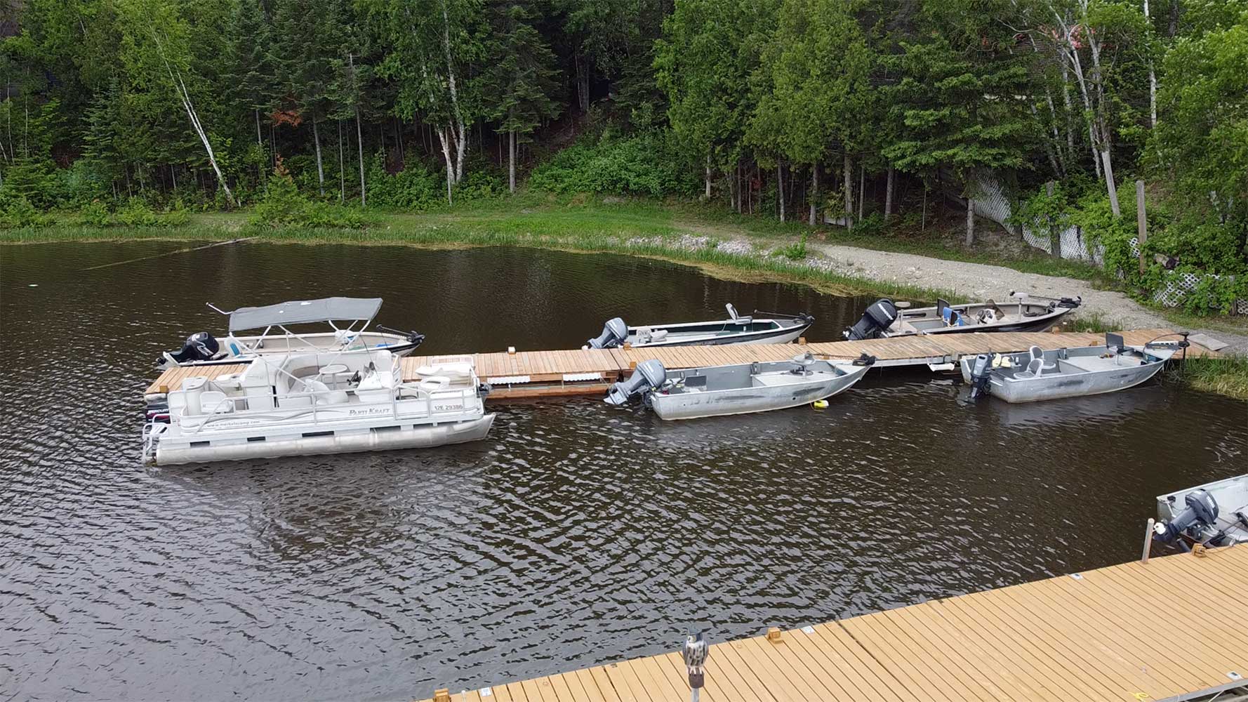 merkels camp dock boats