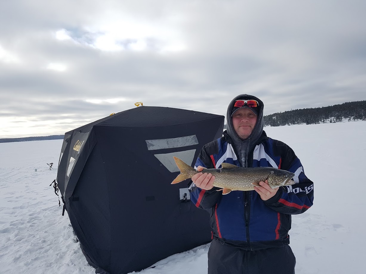 ice fishing Ontario