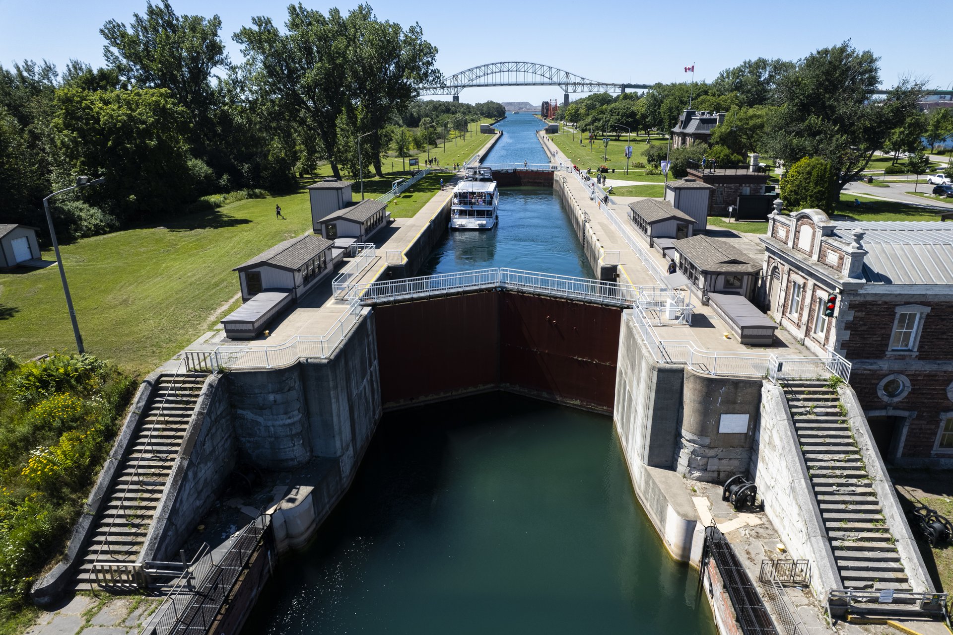 the Sault Ste. Marie Canal National Historic Site