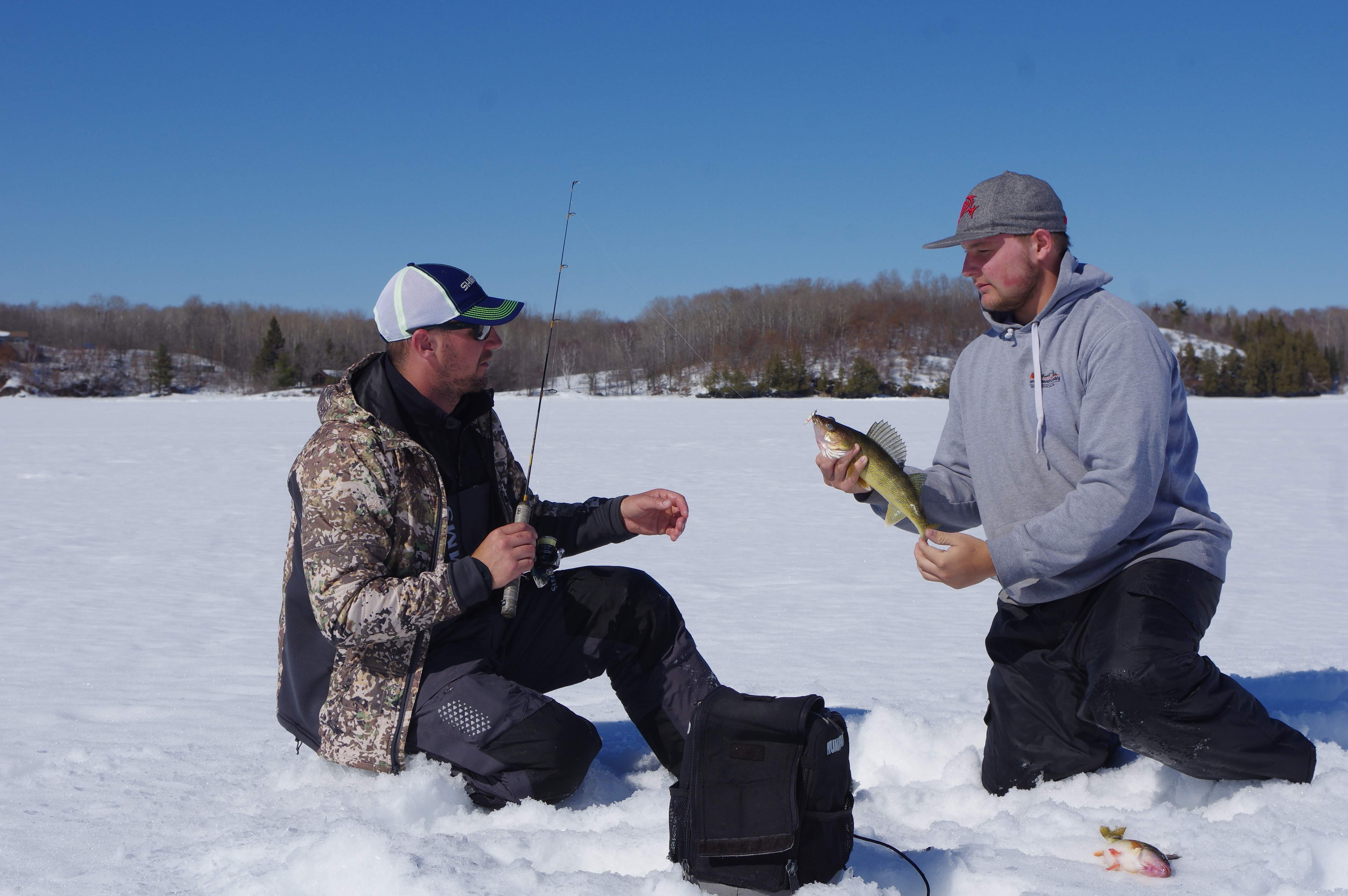 Electronics have dramatically improved ice angler success