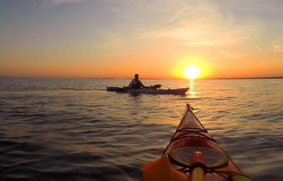 paddling to the Champlain Park and Lake Nipissing