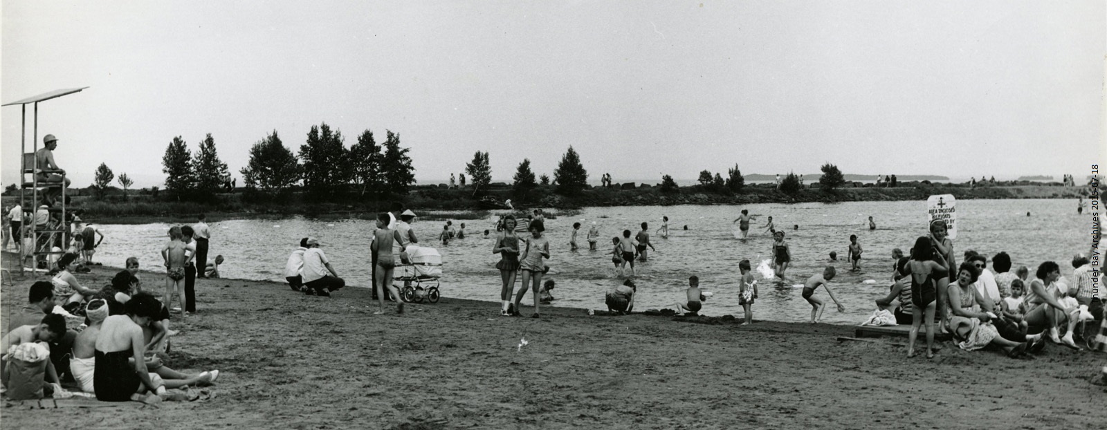 Chippewa Park Beach 1950s