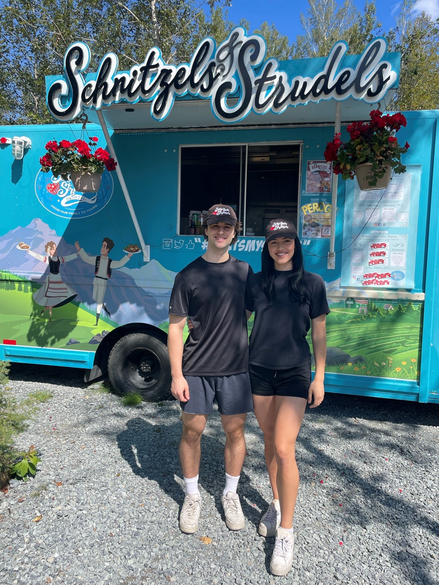 Photo provided by Julia Polowy from the Schnitzels and Strudels Food Truck