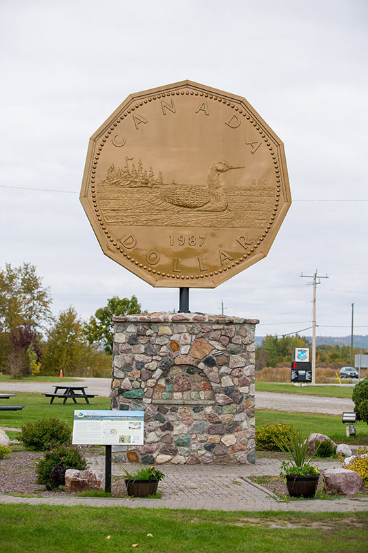 Loon Dollar Monument