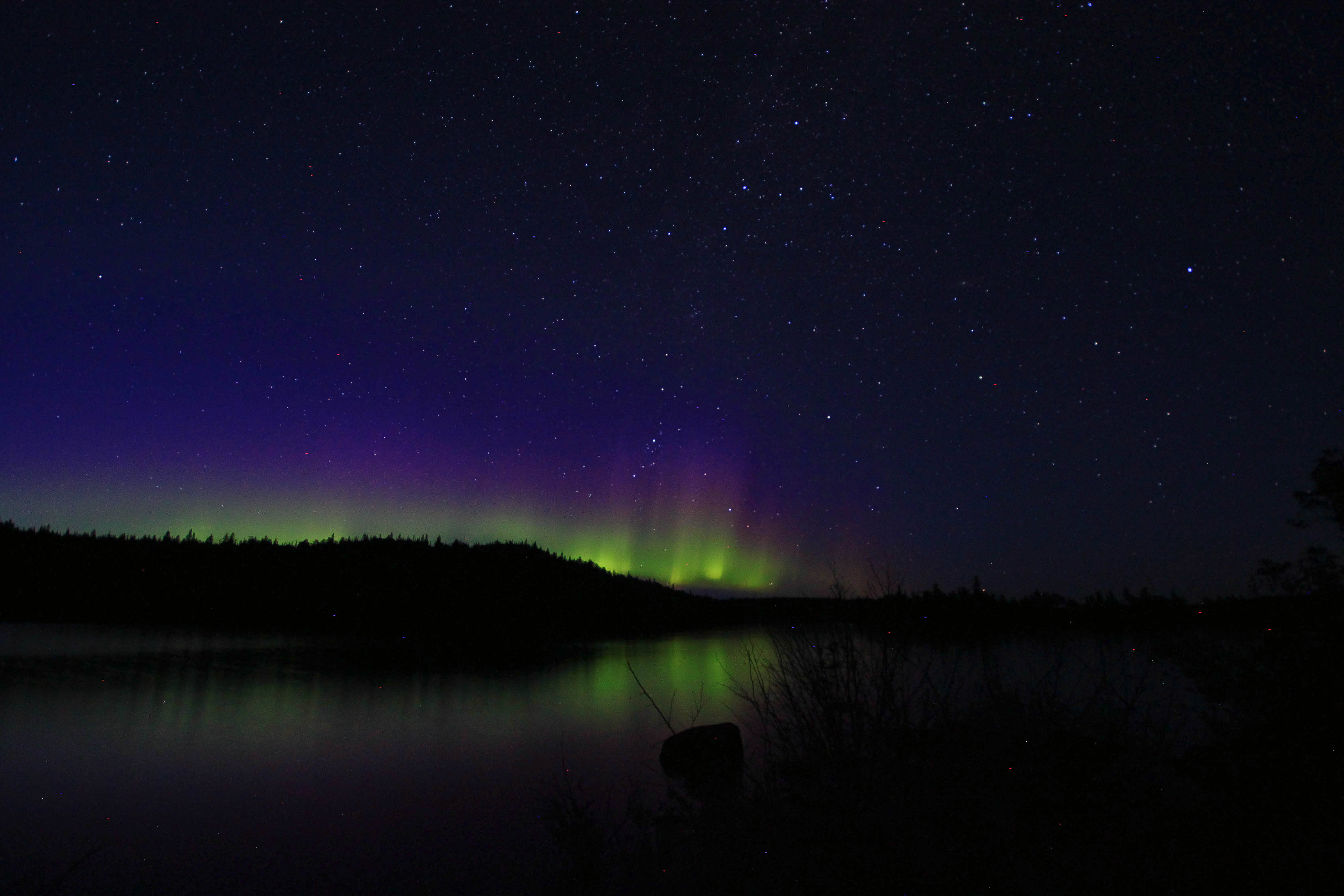 Northern Lights, Rossport, ON - Agnes Paisley