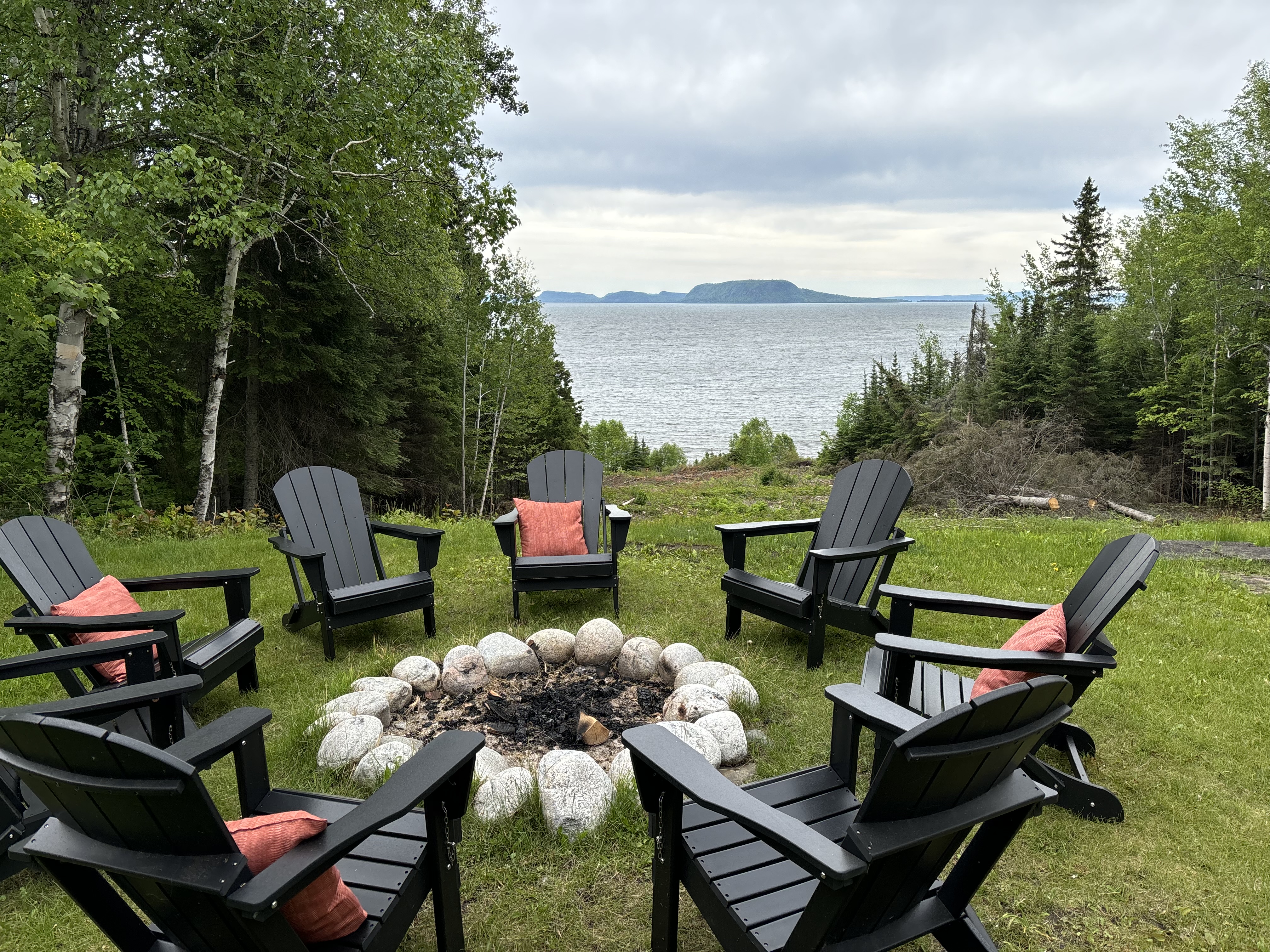 The Lodge at Red Rock fire pit