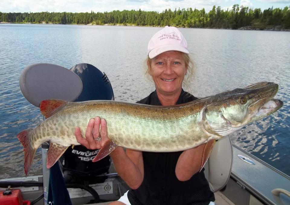 Learn to muskie fish at Grassy Narrows Lodge