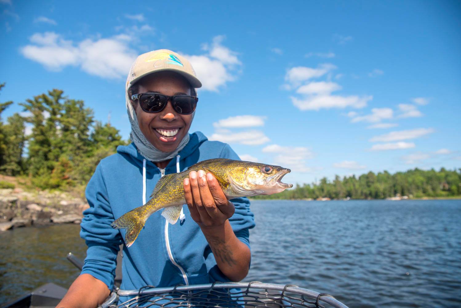 Lots of walleye to eat for a shore lunch!