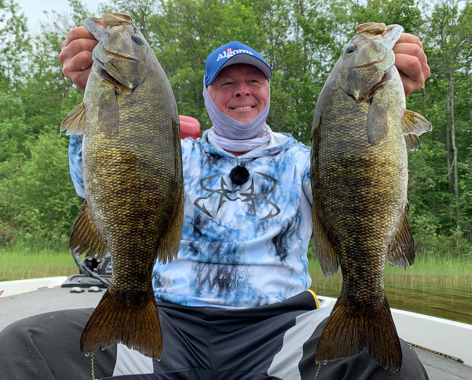 angler fishing ontario bass