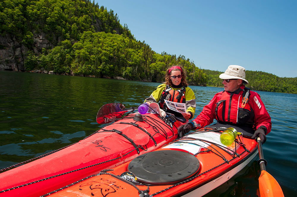 sea kayak lake superior group of seven landscapes