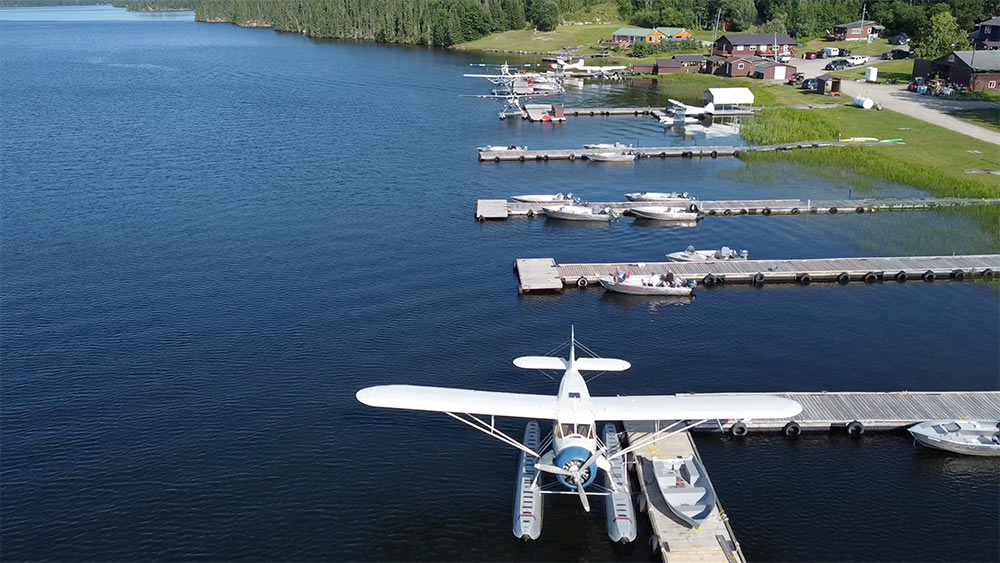 Clarks resorts and outposts docks and bushplane