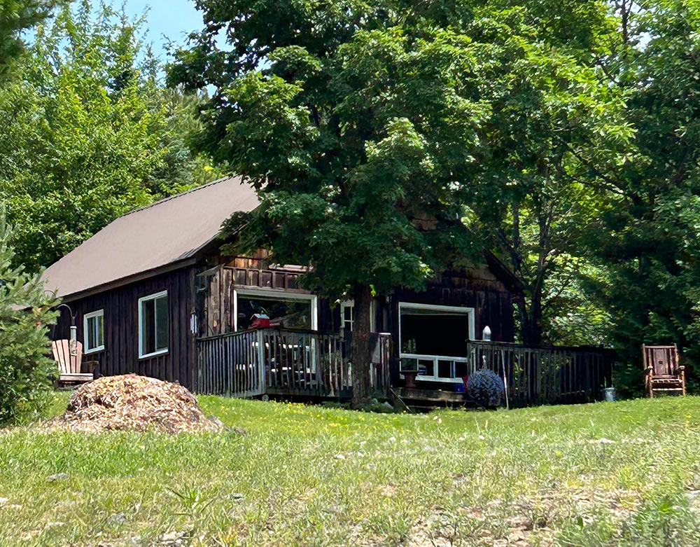 exterior cottages at the weir