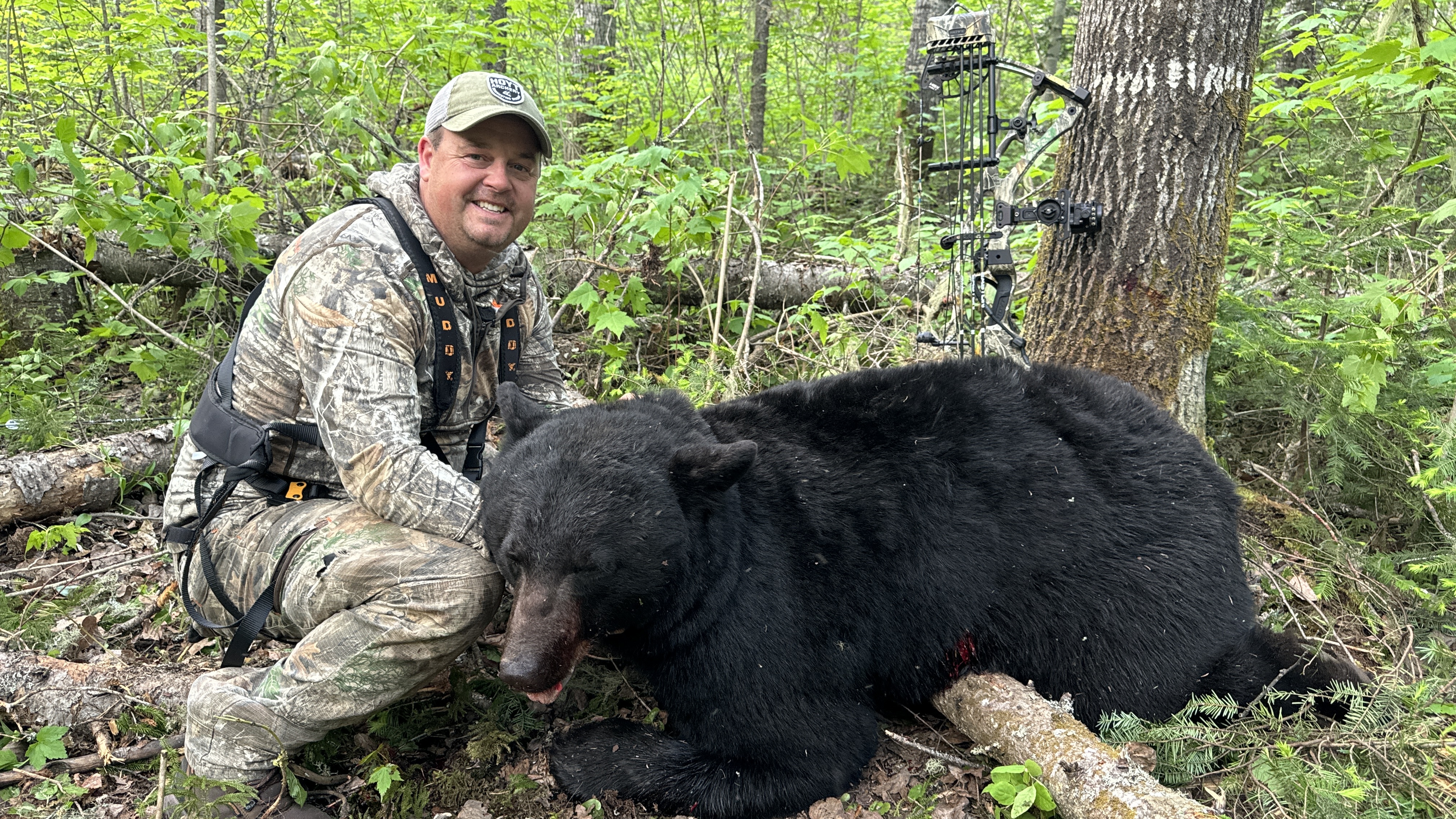 Keith with Bear