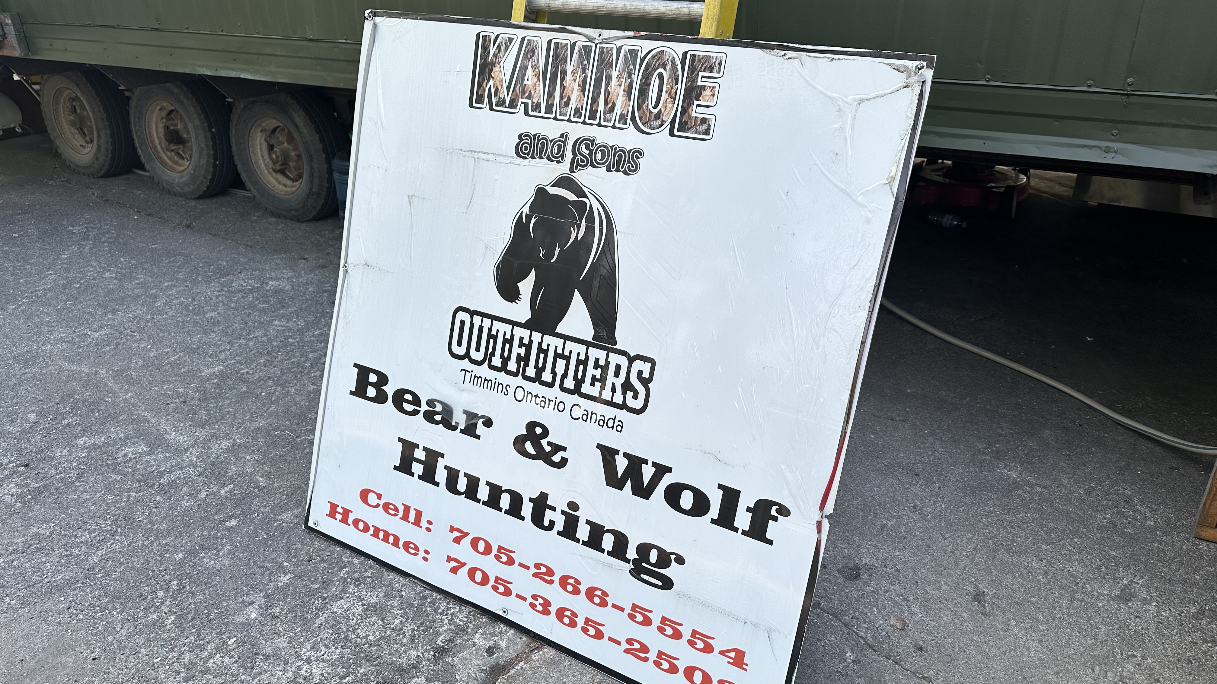 Kammoe Bears Sign