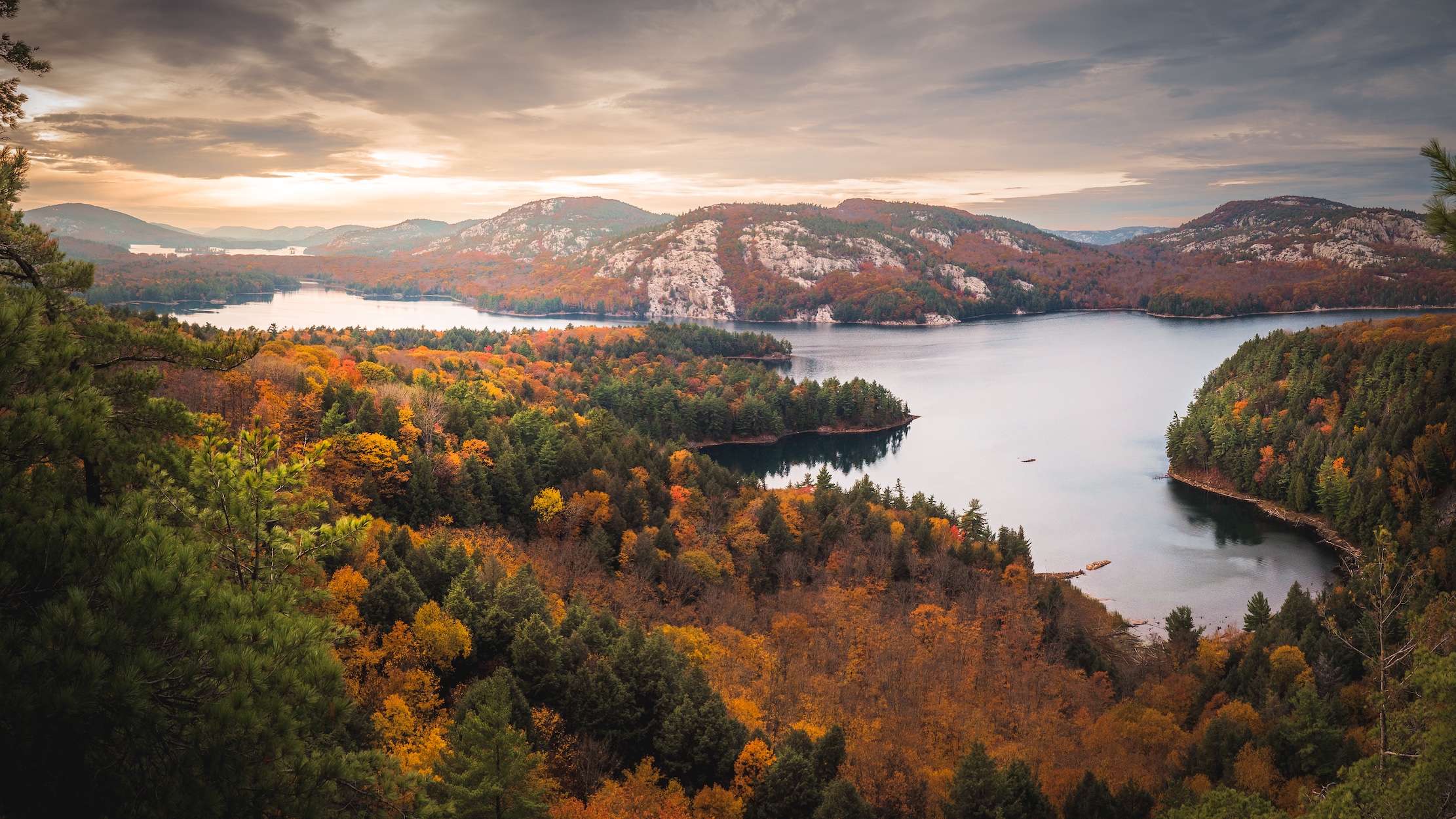 The views in Killarney are legendary at any time of year, but especially in fall. • Photo Credit: Dan Sedran