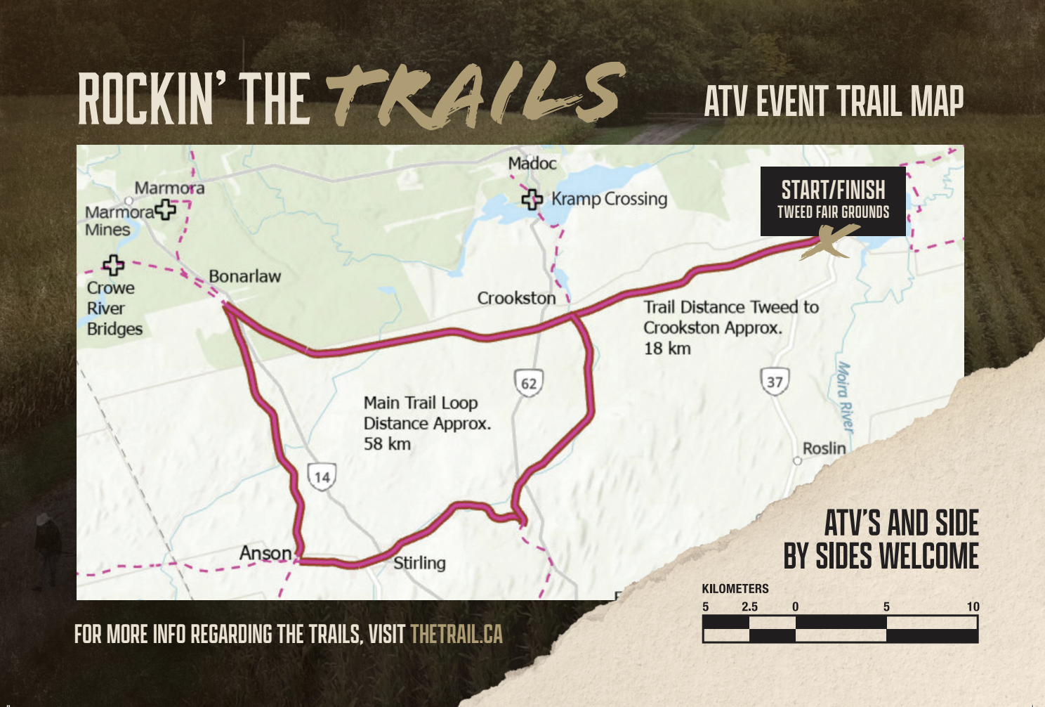 Rockin the Trails ATV map