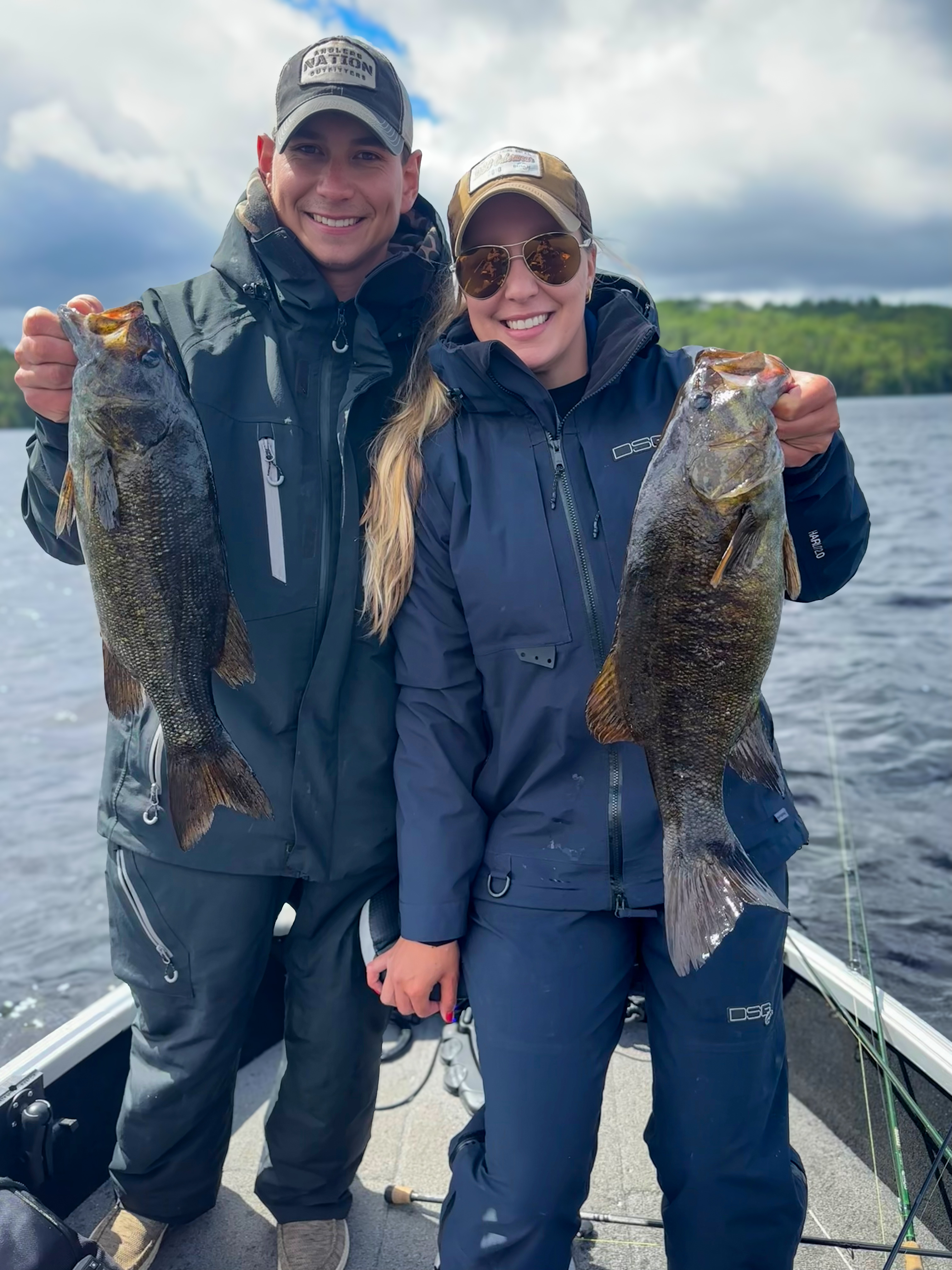 Husband and wife fishing trips to Ontario, Canada