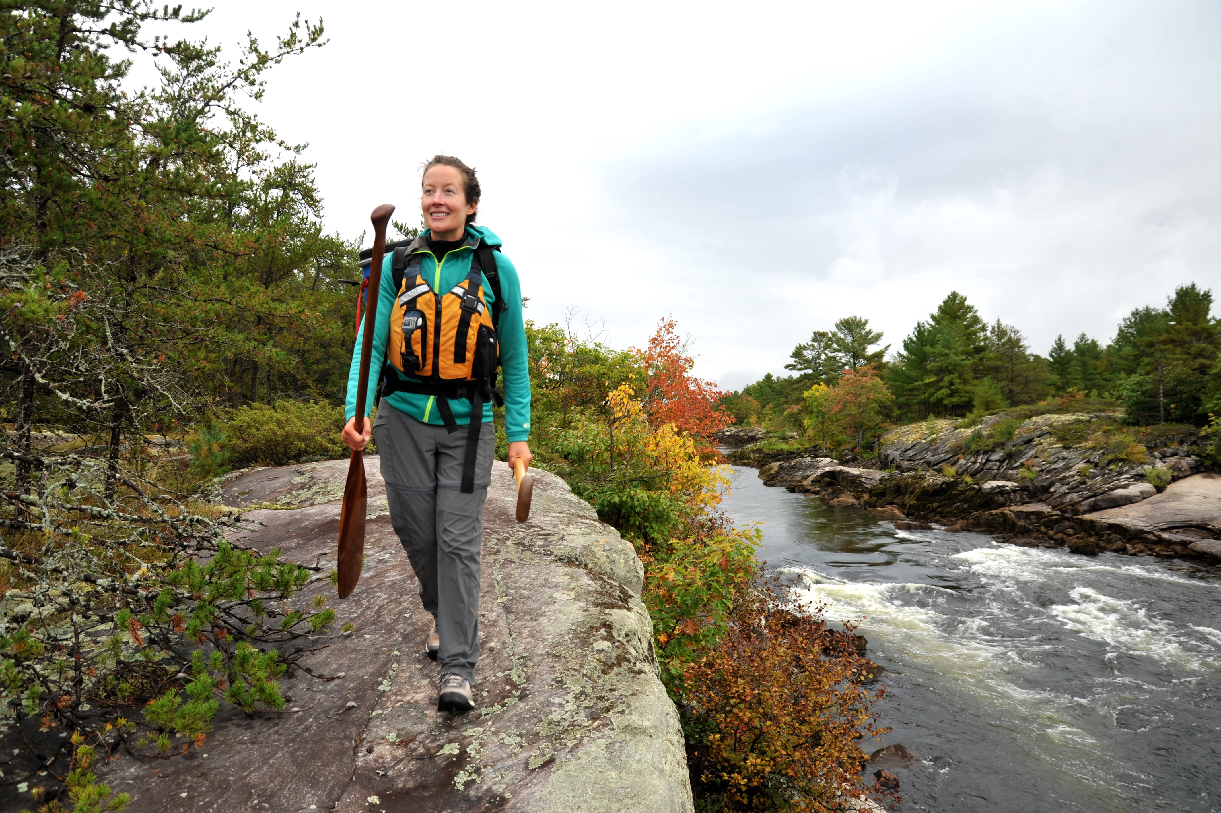 River connected the upper Great Lakes and the rest of Canada. Credit: Virginia Marshall | @wander.winny 