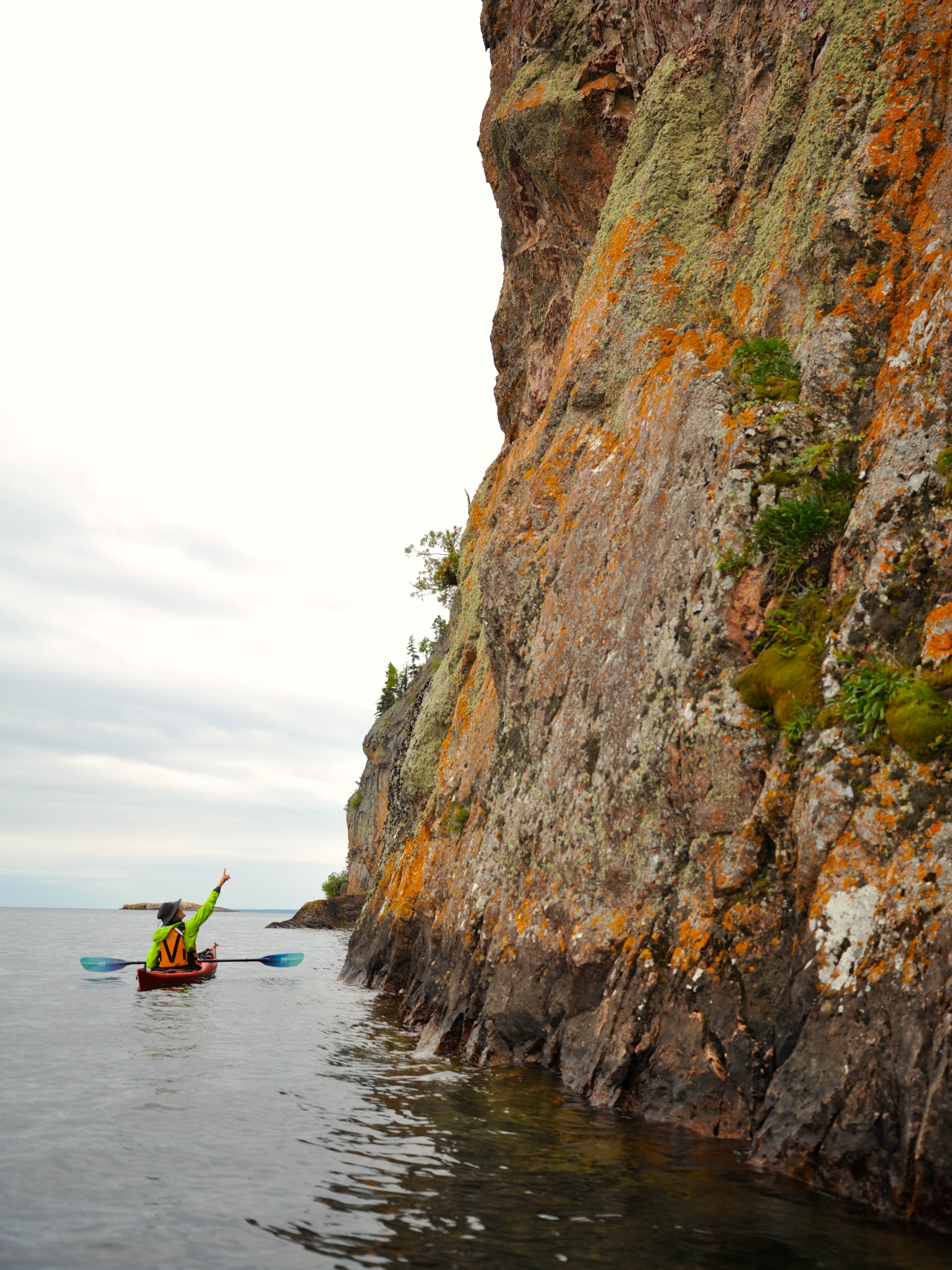 The voyageurs named this area after a well-loved, fictional 16th-century character, King Gargantua. Credit: Virginia Marshall | @wander.winny