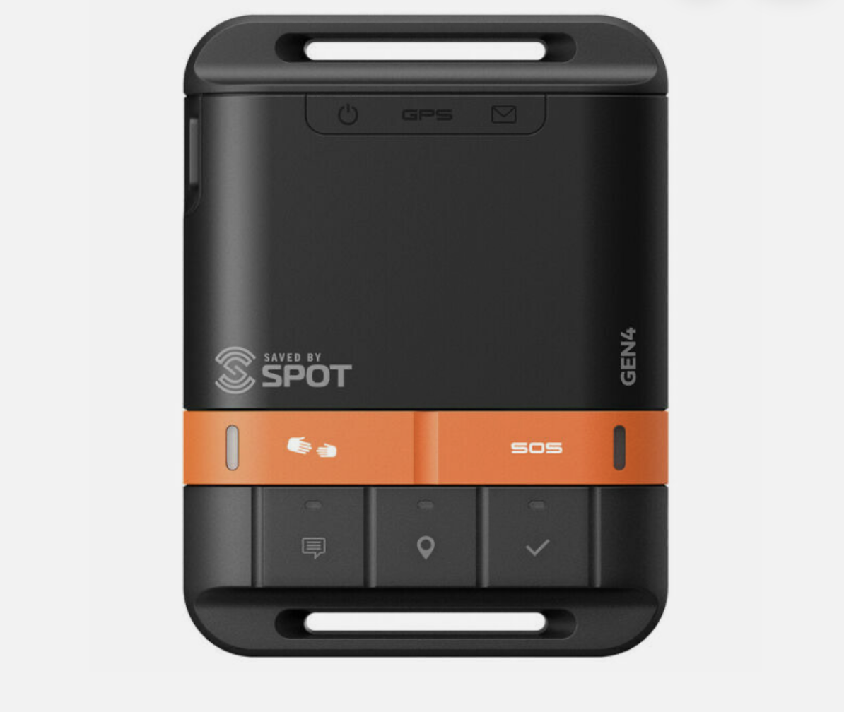 The Spot Gen 4 GPS device