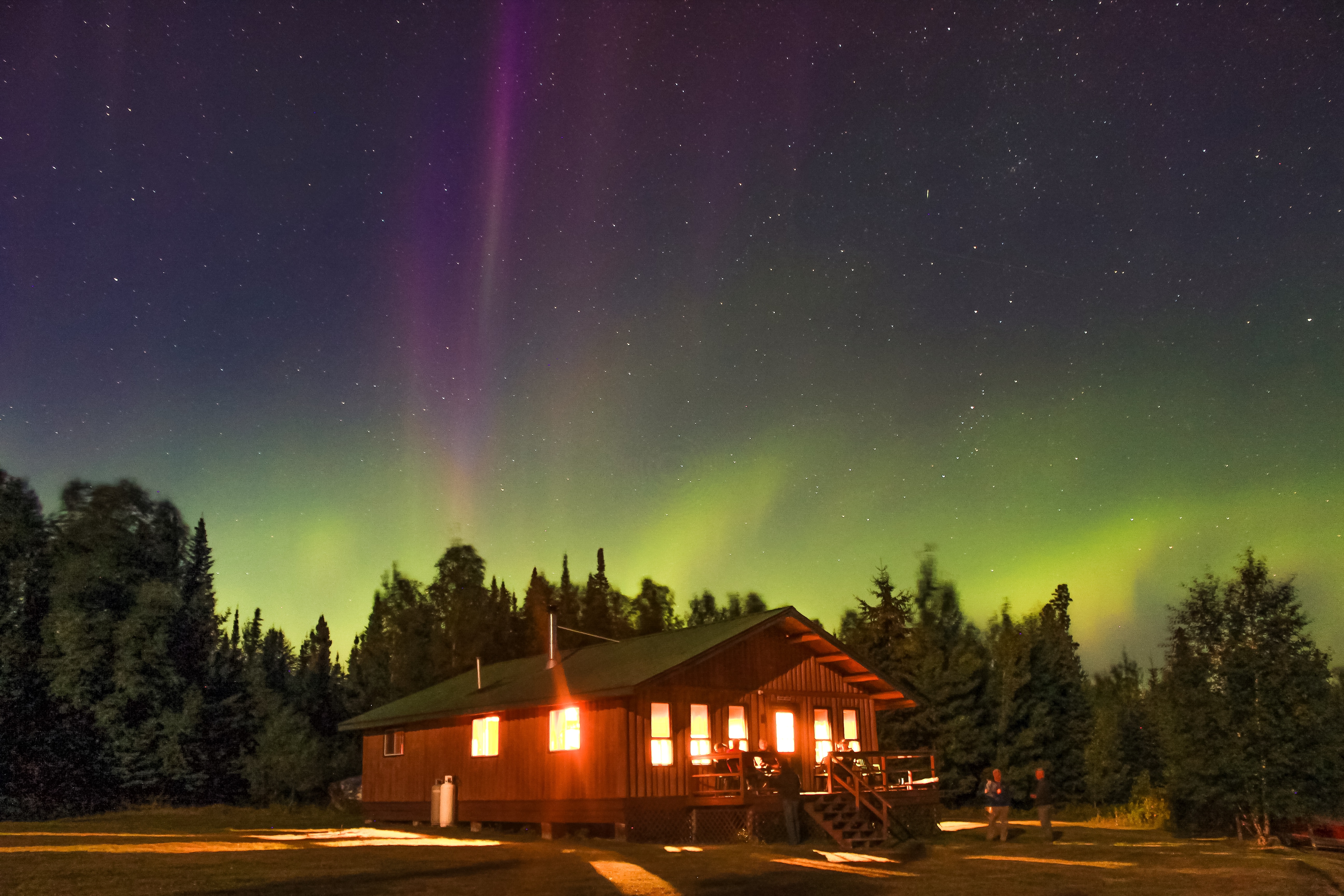 Northern Lights shine bright at Wilderness North