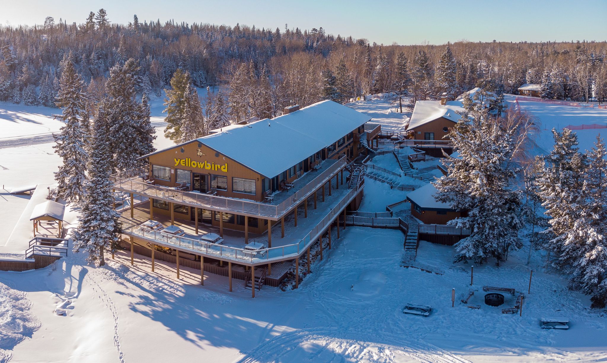 Yellowbird Lodge in Sioux Narrows, Ontario.