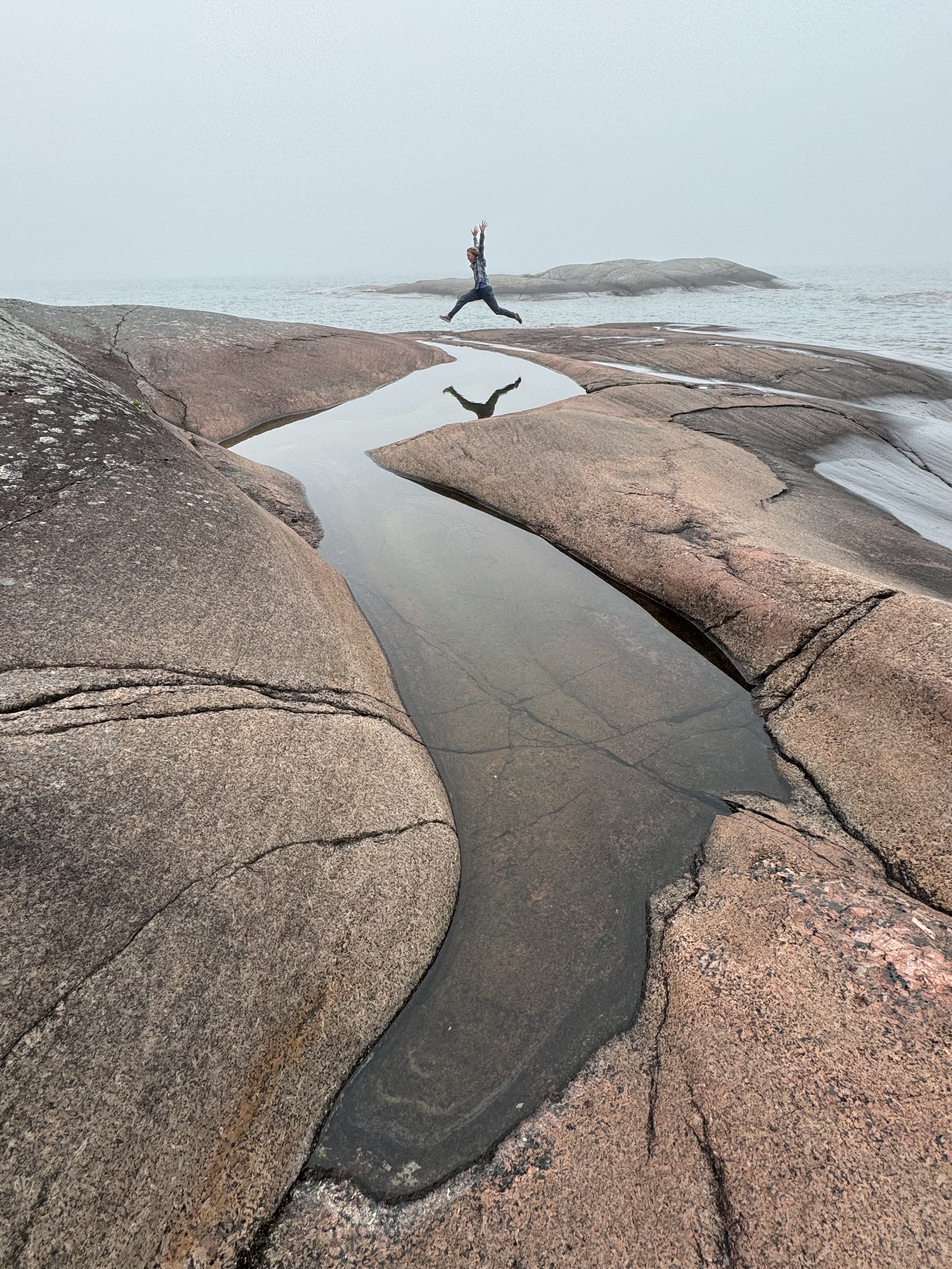 Some rocks exposed in Neys hold billions of years’ worth of Earth’s history. Credit: Kaydi Pyette