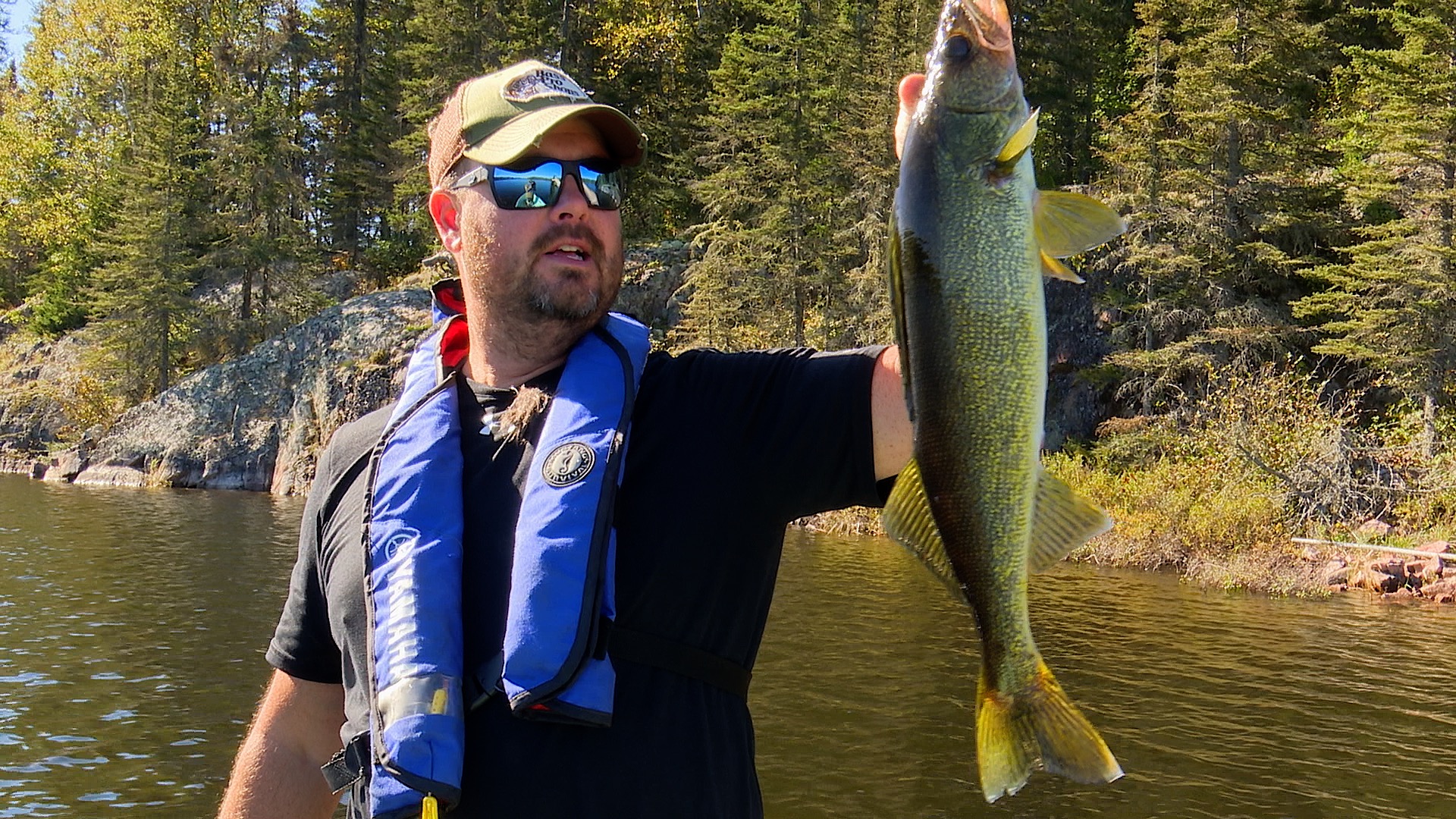 Jonah with a Walleye