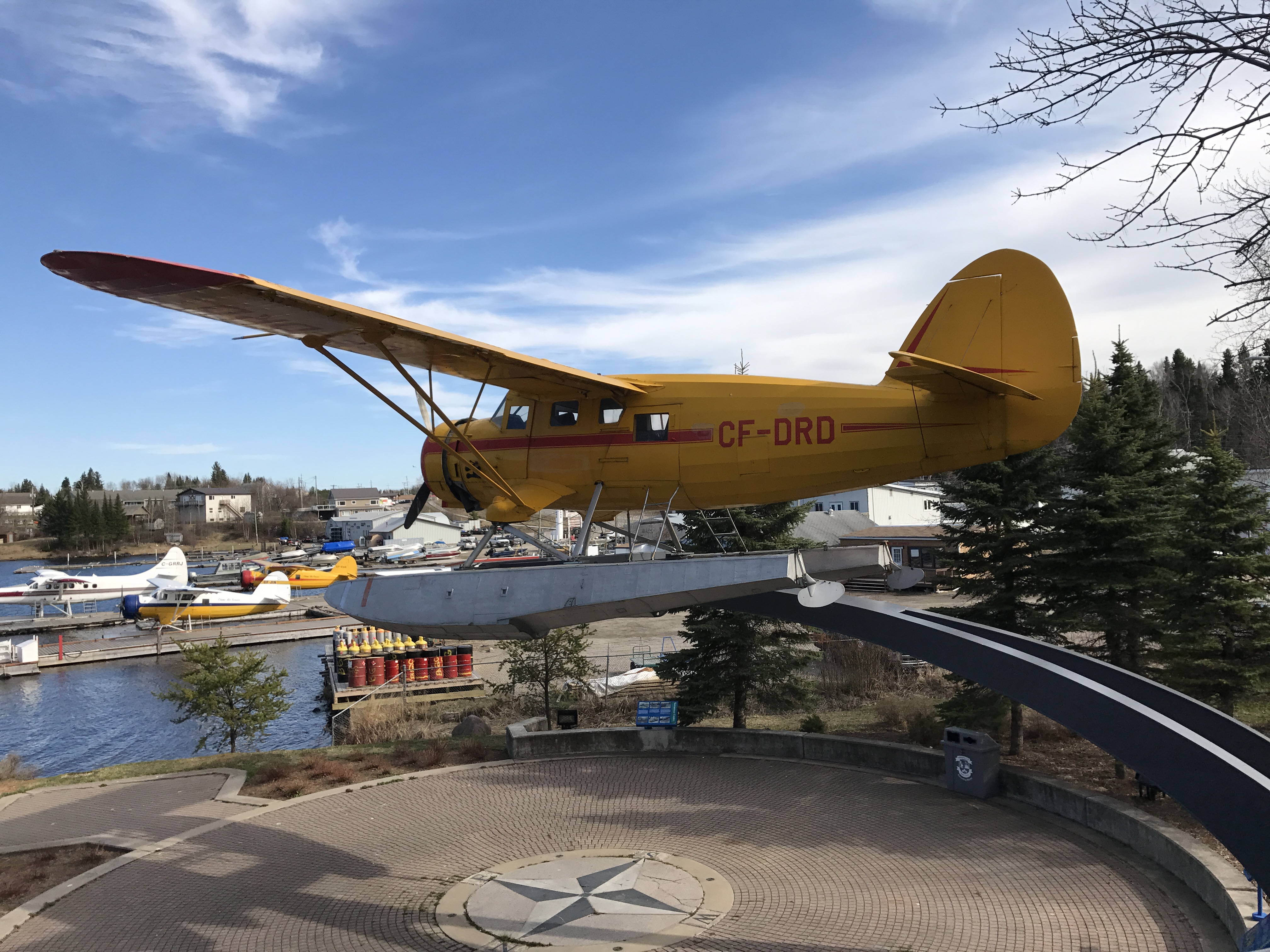 Norseman float plane exhibit in Red Lake, Ontario. 