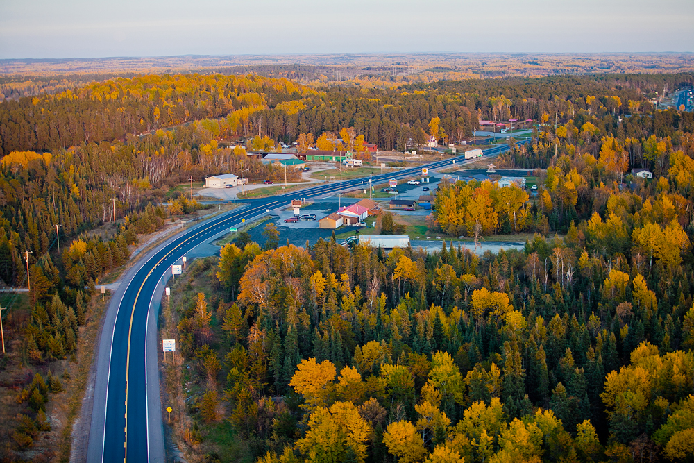 Vermilion Bay in Northwestern Ontario.