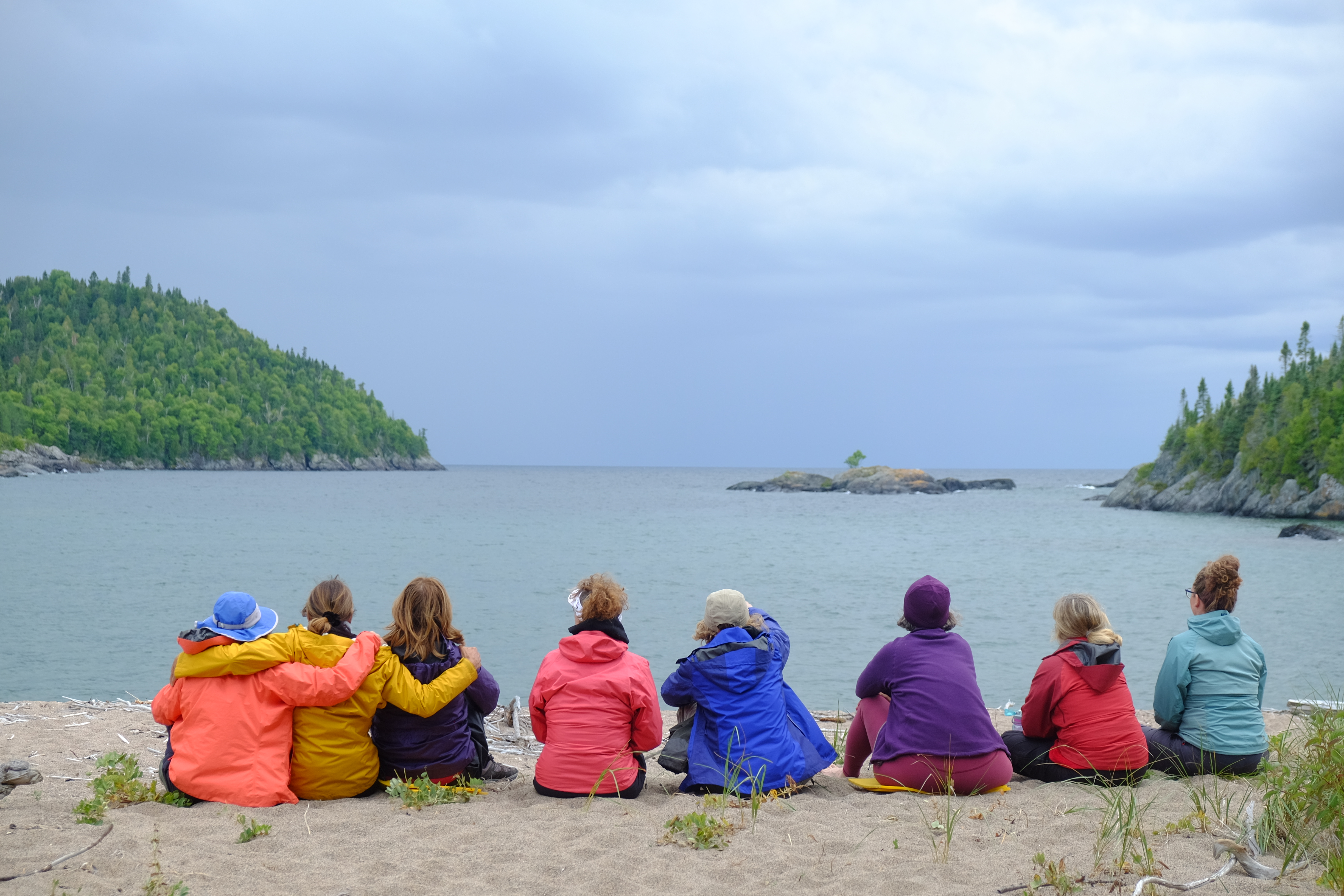 A perfect weekend on the water with your favourite ladies. Credit: Virginia Marshall 