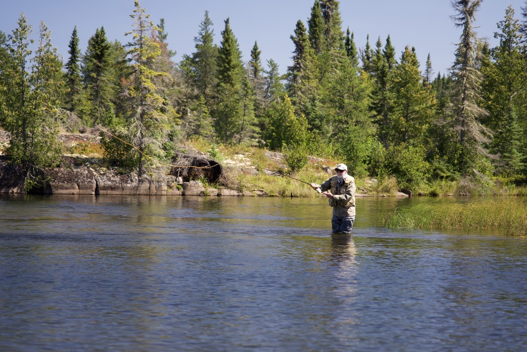 fly fishing Nipigon River