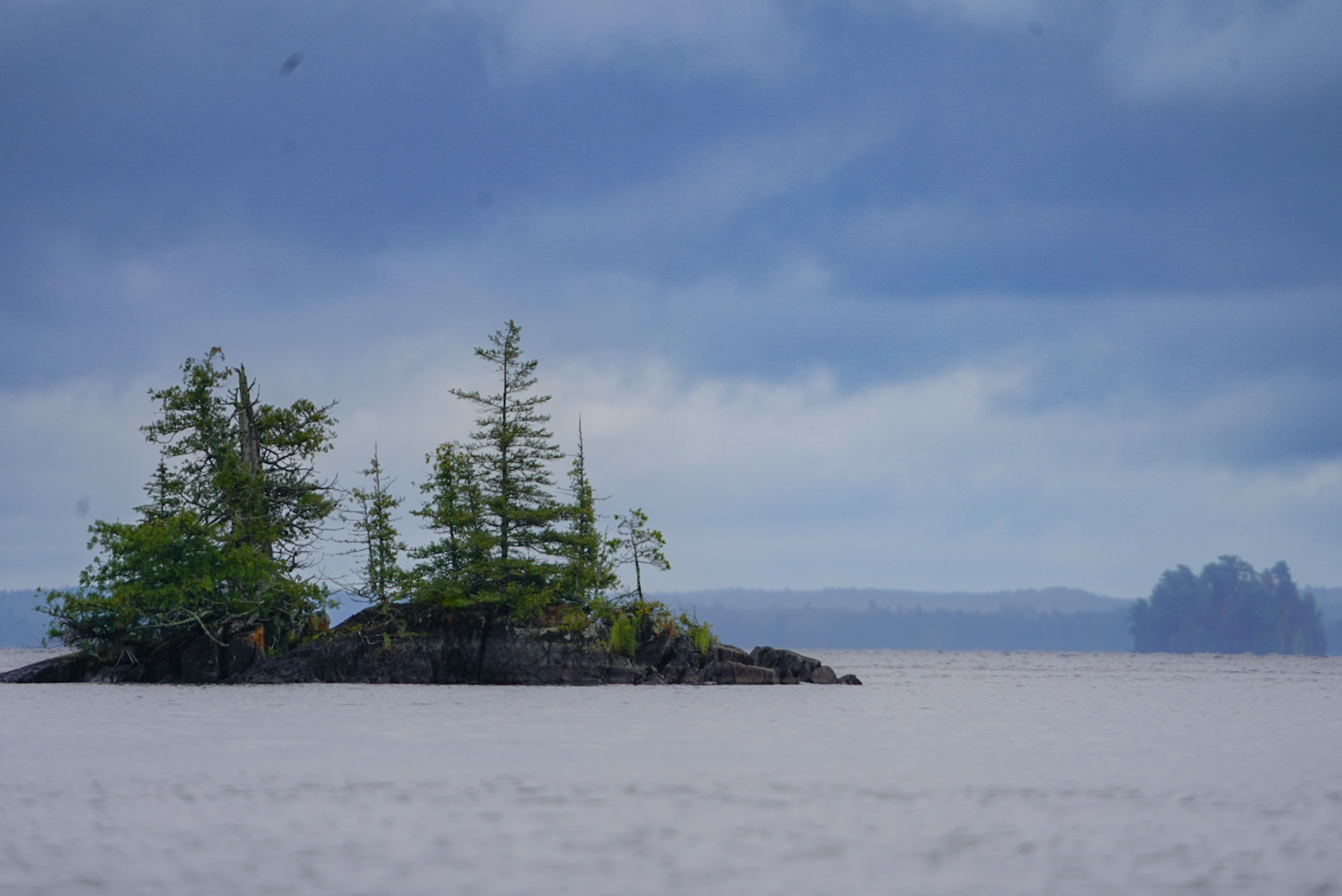 island in eagle lake