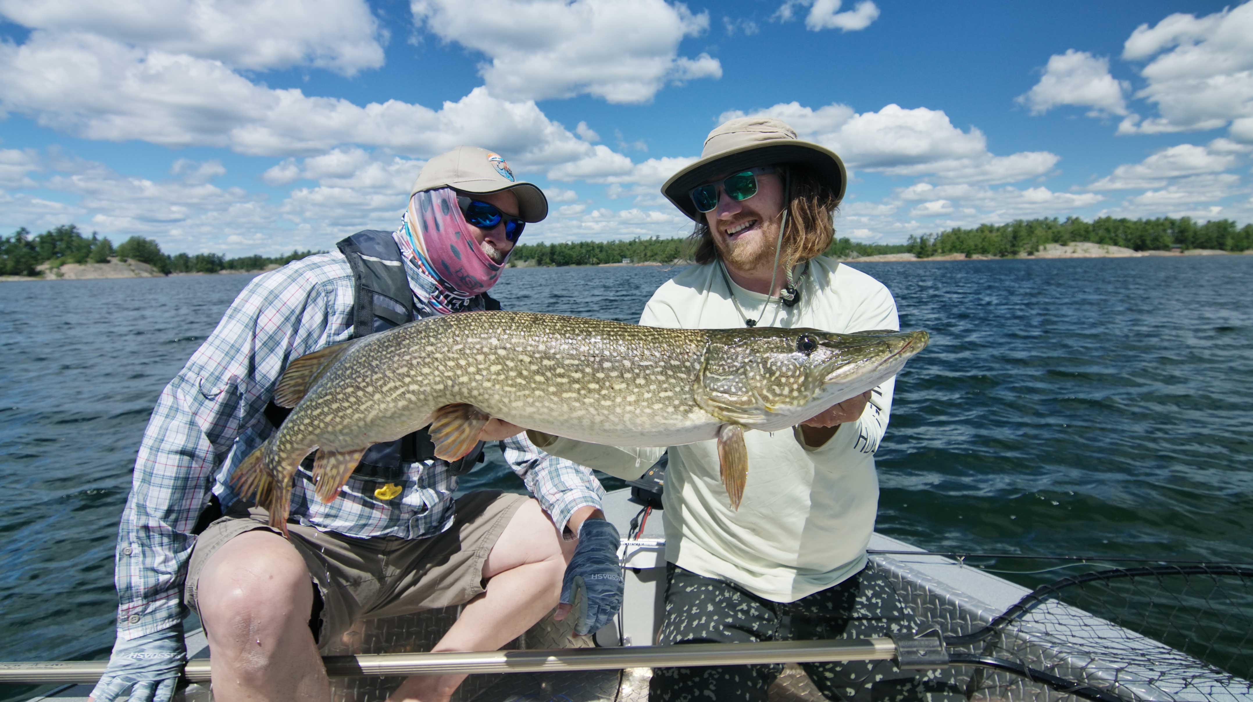 lake huron northern pike fishing