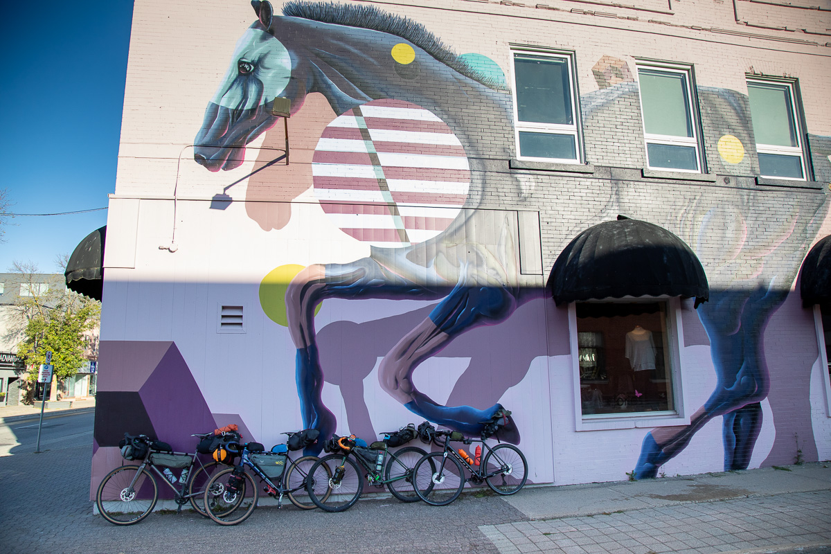 Murals aplenty in downtown Sault Ste. Marie.  Credit: Martin Lortz