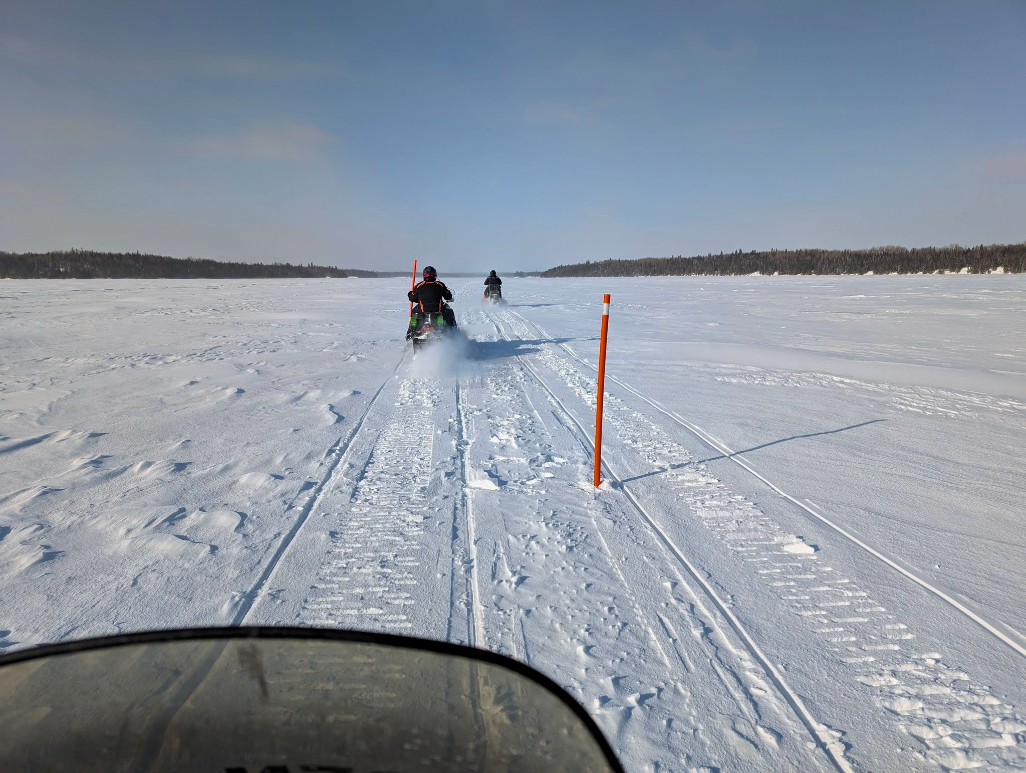 Dryden Power Toboggan Club snowmobile trails 2025