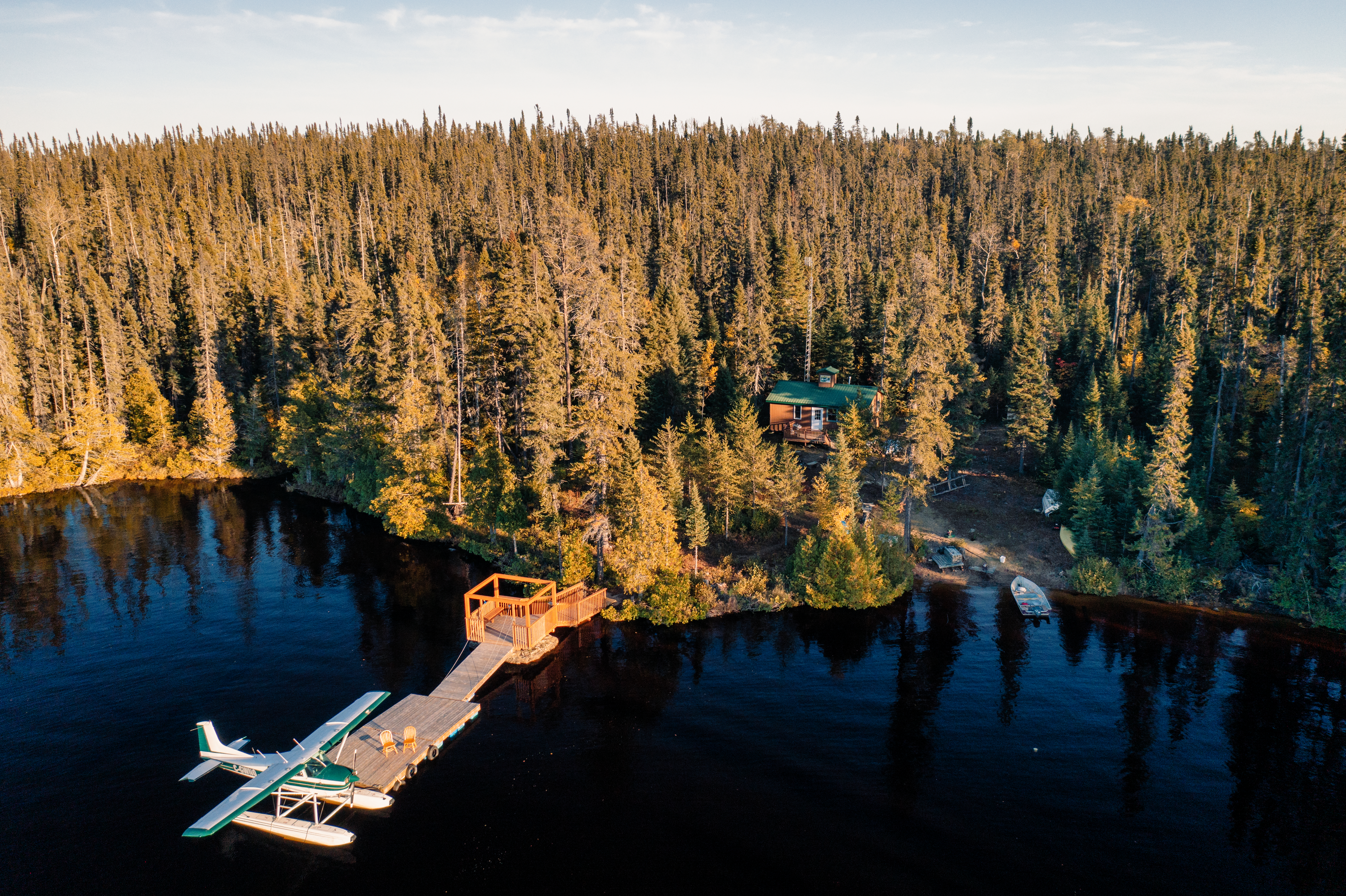 Dawn Lake outpost in OntariCanada - Wilderness North.