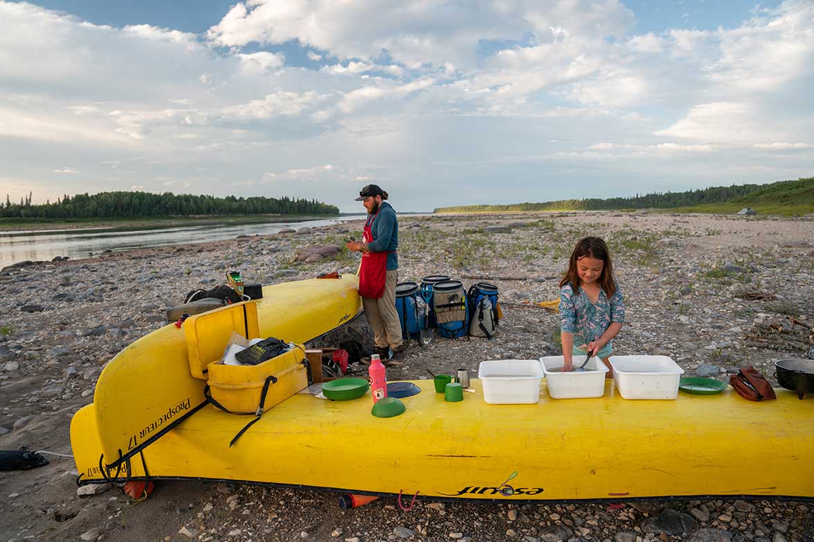 washingup-canoetripping