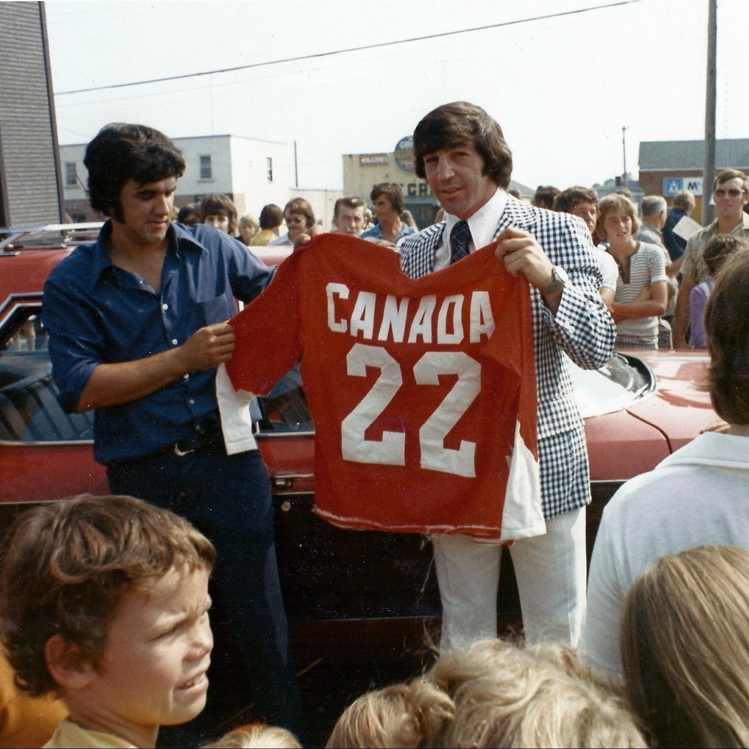 J.P. Parise was visiting his hometown of Smooth Rock Falls just after the 1972 Canada Summit Series.