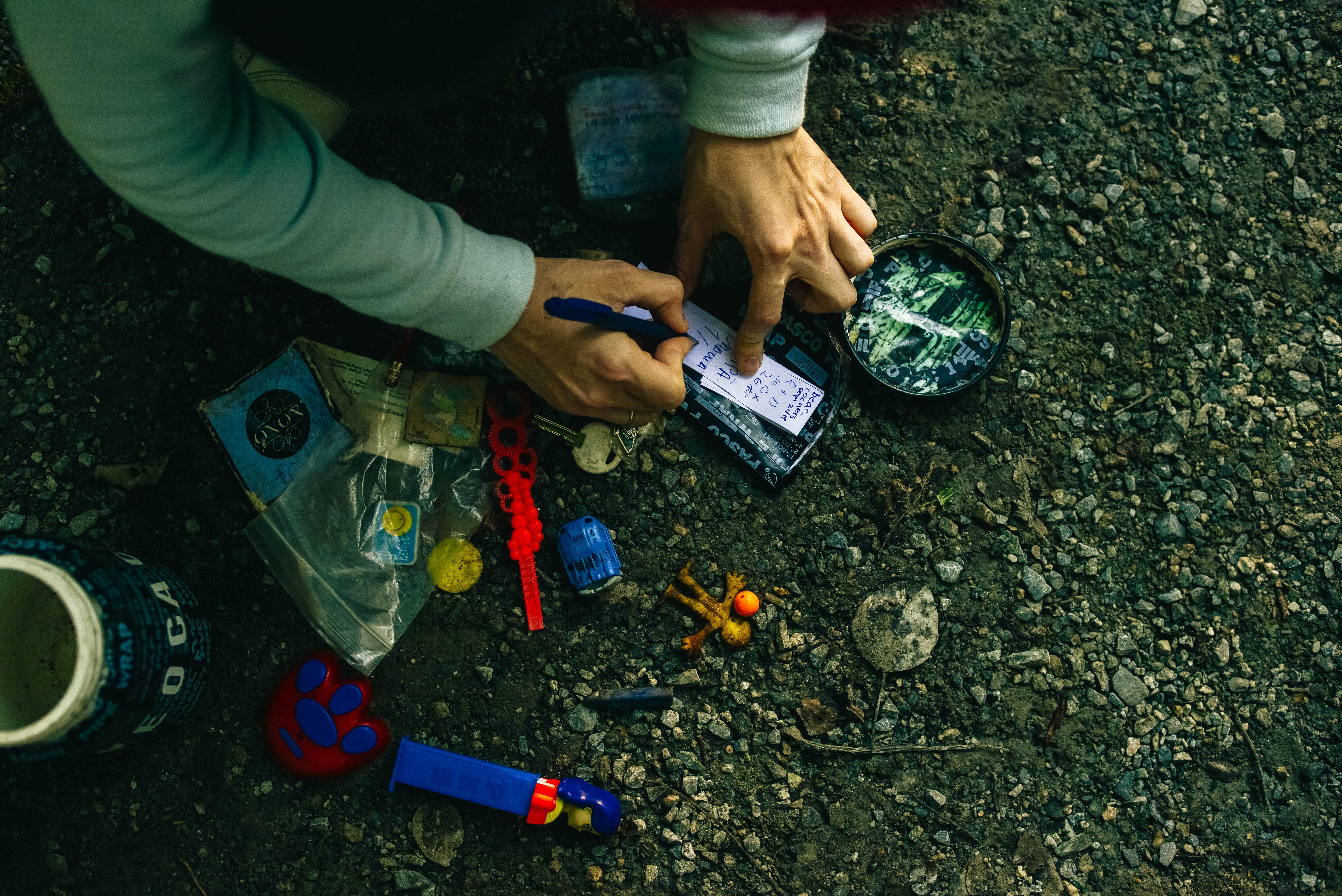 Geocaching or treasure hunting? We’ll let you be the judge!  • Photo: Alamy