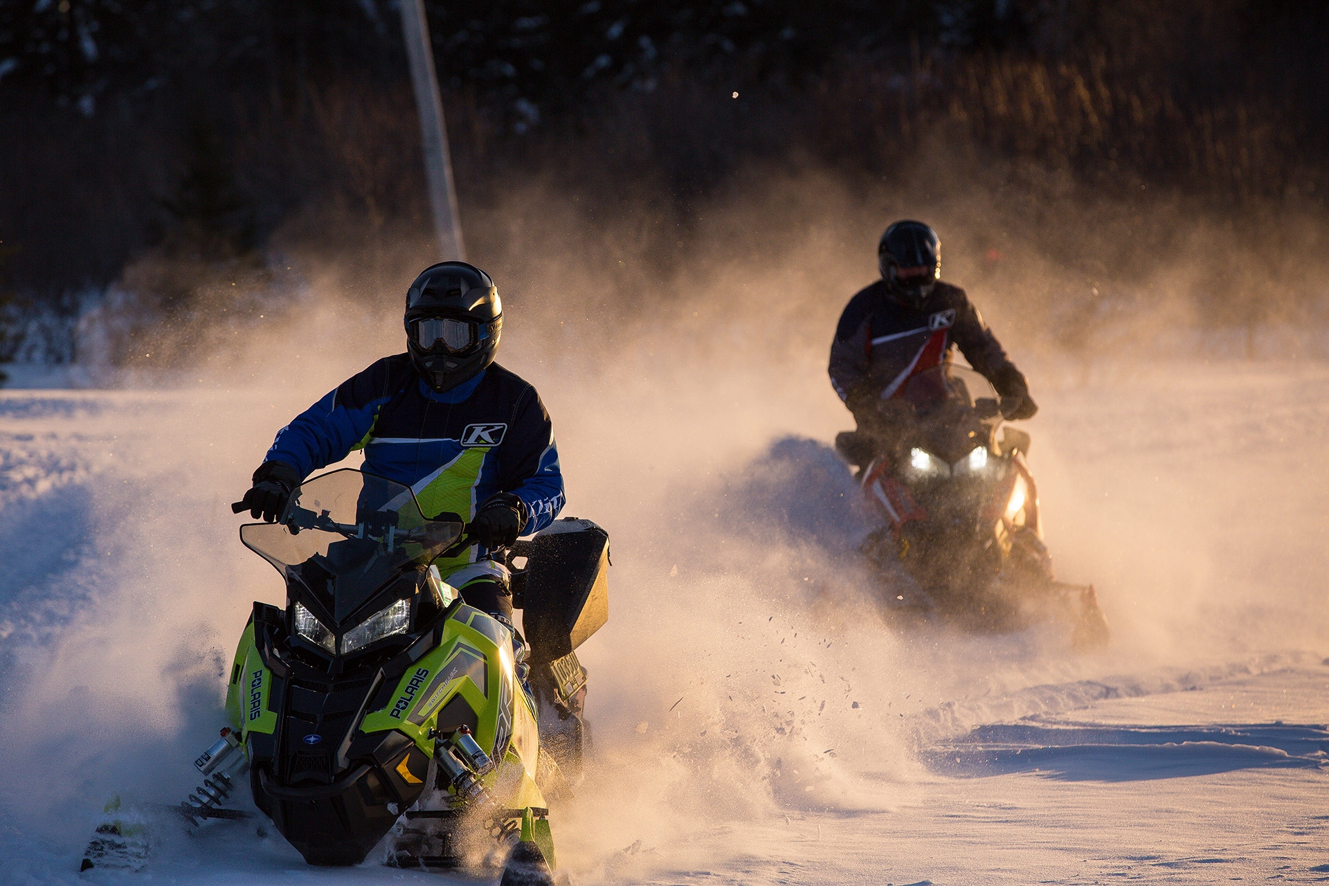 Snowmobiling in Kirkland Lake