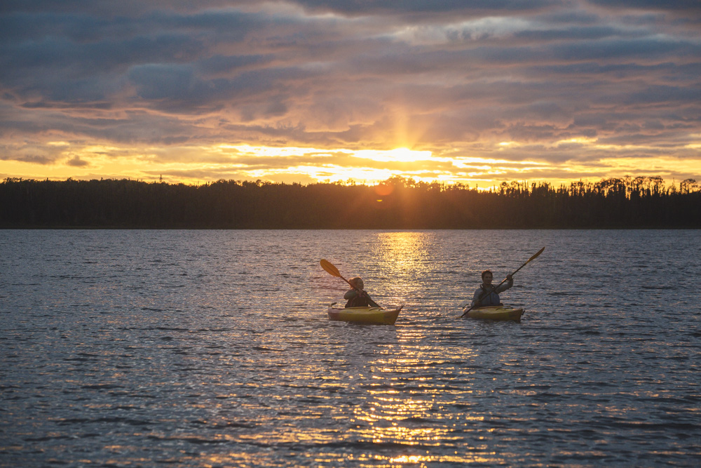 Wilderness North paddling