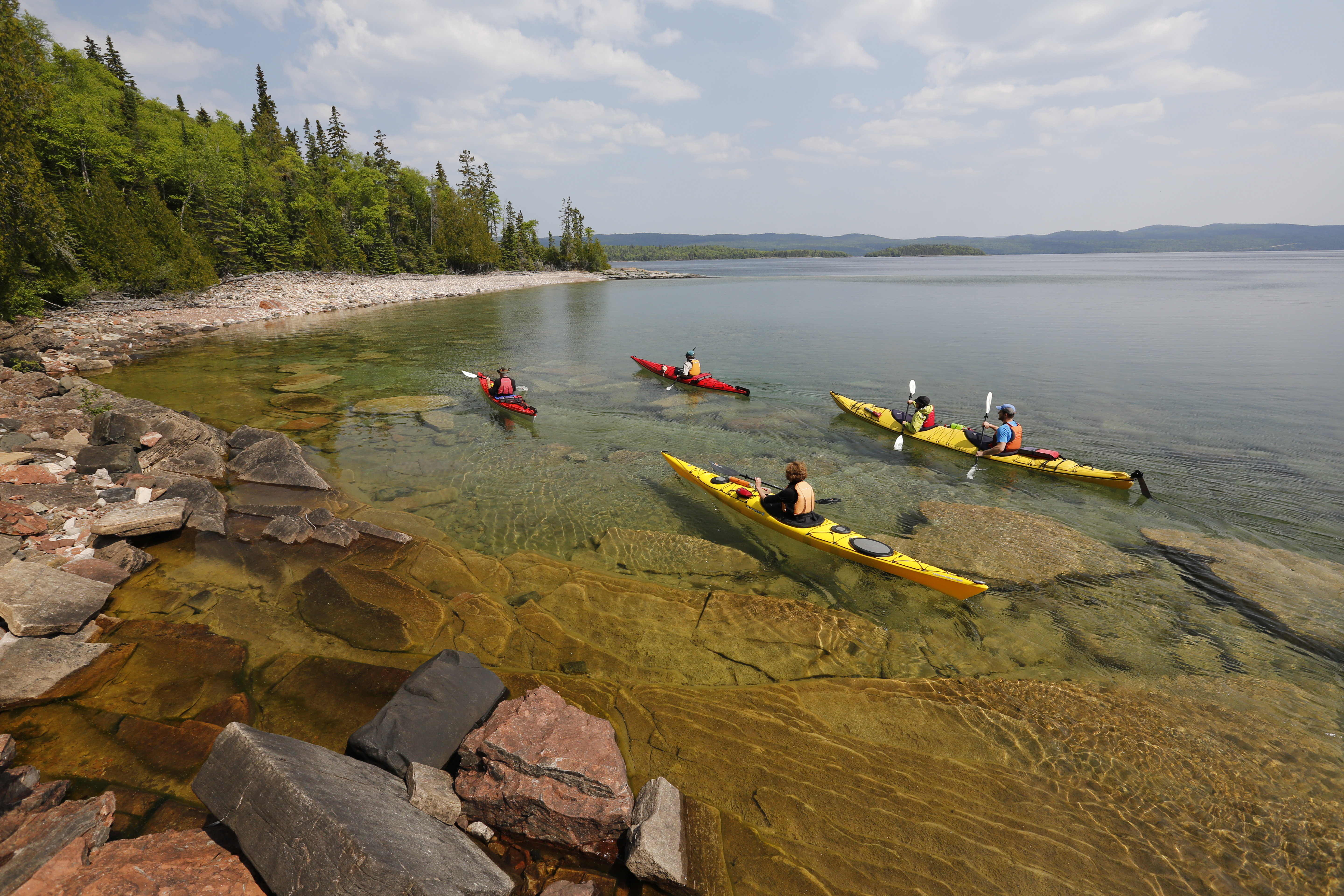 Sea Kayaking in Lake Superior National Marine Conservation Area