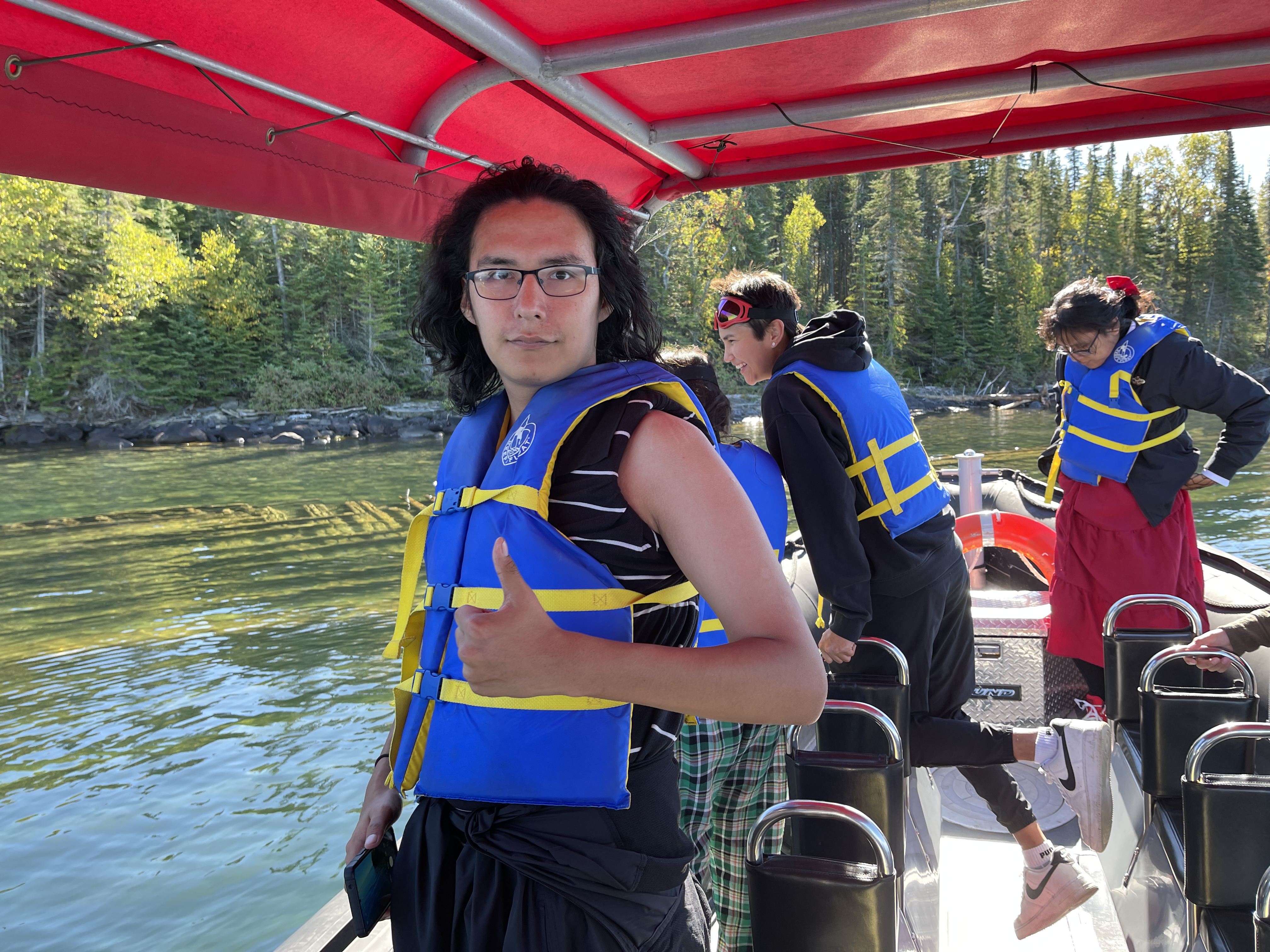 Sail Superior at Welcome Island shipwreck